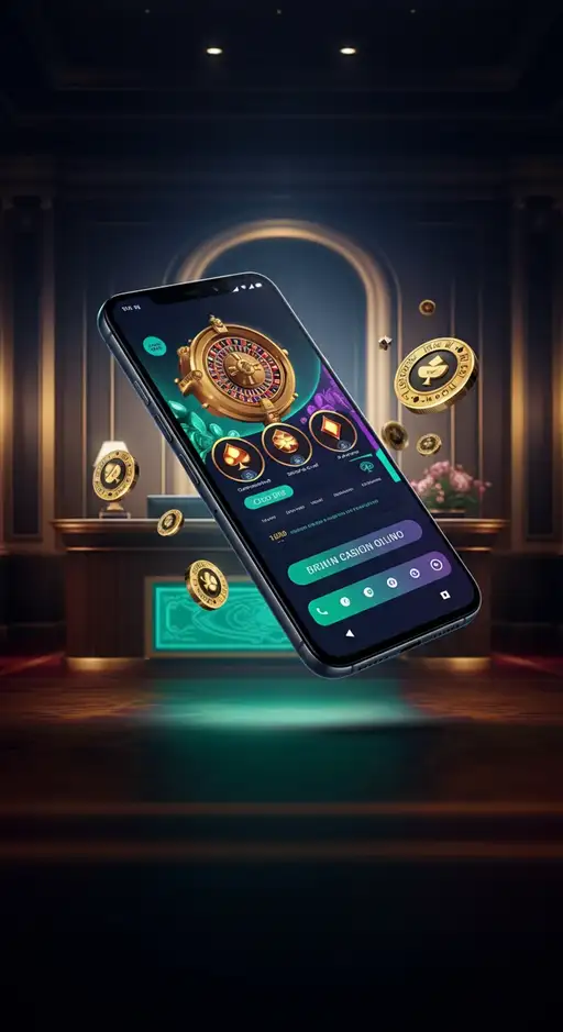 Interface principale de Casino Roobet affichant divers jeux et la section des promotions, optimisée pour une navigation fluide.